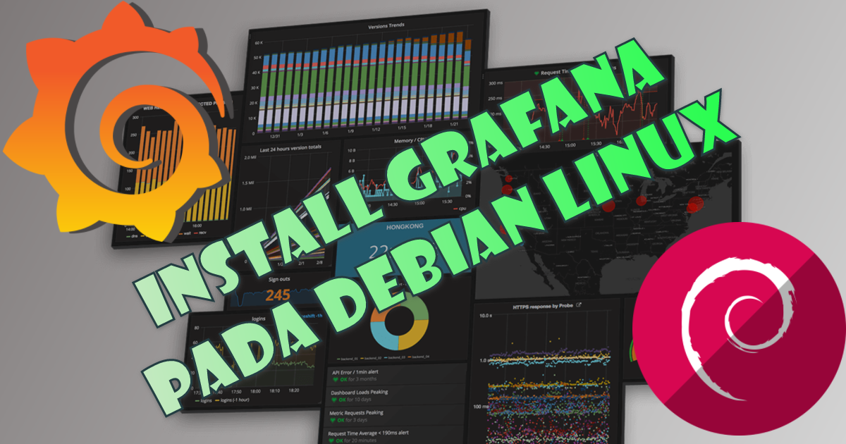 Install Grafana pada Debian Linux